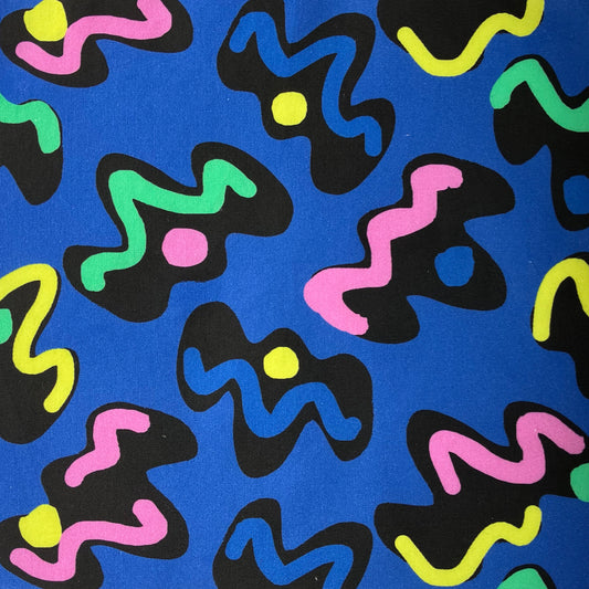 Fabric- Retro Bel-Air Print