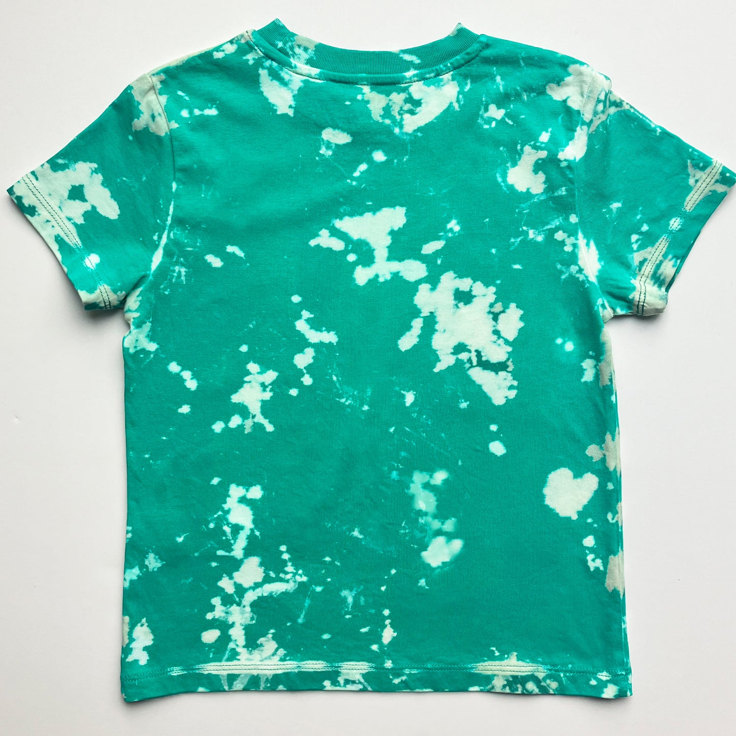 Tie dye Green Organic Cotton Kids T-Shirt